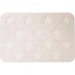 珪藻土バスマット　Star (雪)