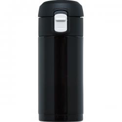 オミット　ワンタッチ栓スリムマグボトル（200ml） (ブラック)