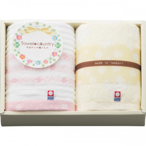 TOWEL　COUNTRY　フェイスタオル2枚セット