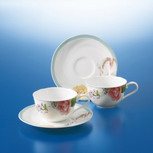 お買い物マラソン限定☆ ノリタケボーンチャイナココフルールカップ