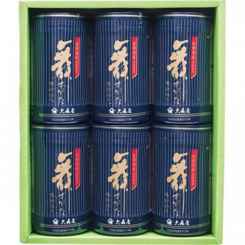 大森屋　舞すがた卓上詰合せ (6缶)
