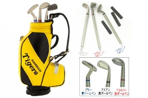 阪神タイガース キャディバック型ペンホルダー