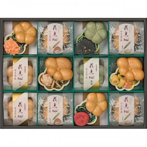 京都・辻が花　お茶漬最中・お吸物最中詰合せB