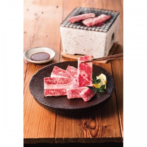 東北産黒毛和牛 カルビ(バラ)焼肉用(300g)【目録】